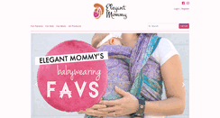 Desktop Screenshot of elegantmommy.com